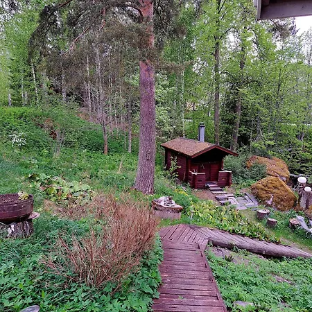 Alpehytte Peaceful Riverside With Sauna Myllykylae