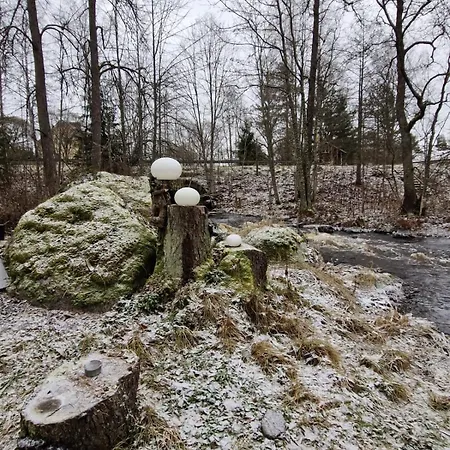 Alpehytte Peaceful Riverside With Sauna